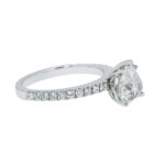 2.41 Carat Heart Shape Diamond Ring | Brilliant White | 18K White Gold | Everyday Royalty - Image 2