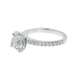2.41 Carat Heart Shape Diamond Ring | Brilliant White | 18K White Gold | Everyday Royalty - Image 3