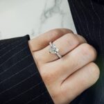 2.41 Carat Heart Shape Diamond Ring | Brilliant White | 18K White Gold | Everyday Royalty - Image 5