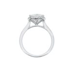 2.52 Carat Heart Shape Diamond Ring | Brilliant White | 18K White Gold | Effortless Elegance - Image 5