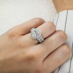 5.77 Carat Oval Diamond Ring | Brilliant White | 18K White Gold | Signature Sophistication - Image 7