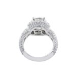 3.06 Carat Round Brilliant Diamond Ring | Brilliant White | 18K White Gold - Image 5