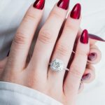 4.98 Carat Round Brilliant Diamond Ring | Brilliant White | 18K White Gold - Image 5