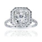 4.98 Carat Round Brilliant Diamond Ring | Brilliant White | 18K White Gold