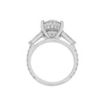 5.11 Carat Oval Diamond Ring | Brilliant White | 18K White Gold | Timeless Brilliance - Image 5