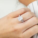 4.41 Carat Cushion Diamond Ring | Brilliant White | 18K White Gold | Effortless Elegance - Image 7