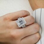 11.43 Carat Emerald Diamond Ring | 18K White Gold | High Jewellery Supremacy - Image 6