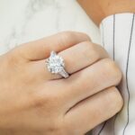 8.51 Carat Round Brilliant Diamond Ring | Brilliant White | 18K White Gold - Image 7