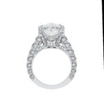 8 Carat Oval Diamond Ring | Brilliant White | 18K White Gold | Signature Sophistication - Image 5