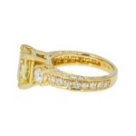 2 Carat Radiant Statement | Fancy Yellow | 18K Yellow Gold | Sunlit Royal Radiance - Image 5