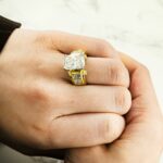 6.43 Carat Radiant Diamond Ring | Brilliant White | 18K Yellow Gold | Heirloom-Worthy Glow - Image 7