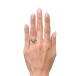 2.17 Carat Cushion Diamond Ring | Brilliant White | 14K White Gold | Effortless Elegance - Image 5