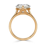 6 Carat Pear Statement | Brilliant White | 14K White Gold | Radiant Elegance - Image 4