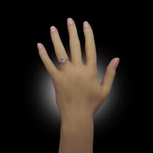 1.65 Carat Heart Shape Statement | Brilliant White | 14K Rose Gold | Graceful Brilliance