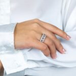 3.94 Carat Emerald Band | 18K Gold | A Classic Statement | Modern Classic