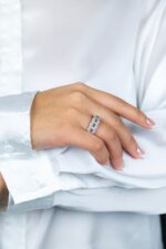 3.94 Carat Emerald Band | 18K Gold | A Classic Statement | Modern Classic