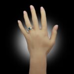 Emerald Diamond Ring | 14K White Gold | Pure Sophistication - Image 4