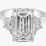 5.8 Carat Emerald Diamond Ring | 18K Gold | Timeless Brilliance