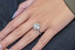 7.03 Carat Round Brilliant Diamond Ring | Brilliant White | 18K Gold | Heirloom-Worthy Glow - Image 2