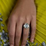 8.96 Carat Emerald Diamond Ring | 18K Gold | Signature Sophistication