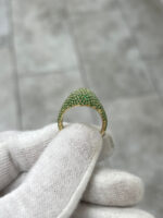 2.01 Carat Emerald Diamond Ring | SI | 14K White Gold | Effortless Elegance - Image 3