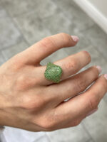 2.01 Carat Emerald Diamond Ring | SI | 14K White Gold | Effortless Elegance - Image 6