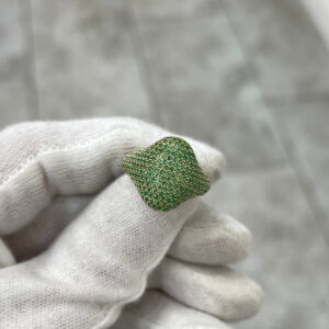 2.01 Carat Emerald Diamond Ring | SI | 14K White Gold | Effortless Elegance