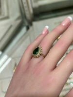 2.02 Carat Pear Statement | 14K White Gold | Everyday Royalty | Heirloom - Image 4