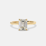 2.02 Carat Emerald-cut Statement | 14K White Gold | A Classic Statement - Image 3