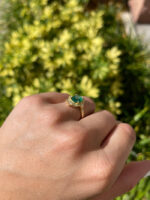 2.02 Carat Emerald Statement | 18K White Gold | A Classic Statement - Image 2
