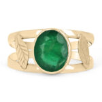 2.04 Carat Emerald Statement | 14K White Gold | Quiet Power - Image 2