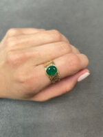 2.04 Carat Emerald Statement | 14K White Gold | Quiet Power - Image 3