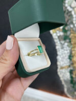 2.05 Carat Emerald Statement | 14K White Gold | A Classic Statement - Image 6
