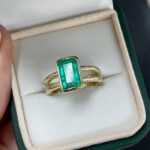 2.05 Carat Emerald Statement | 14K White Gold | A Classic Statement