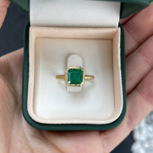 2.05 Carat Asscher Statement | 18K White Gold | Everyday Royalty | Heirloom