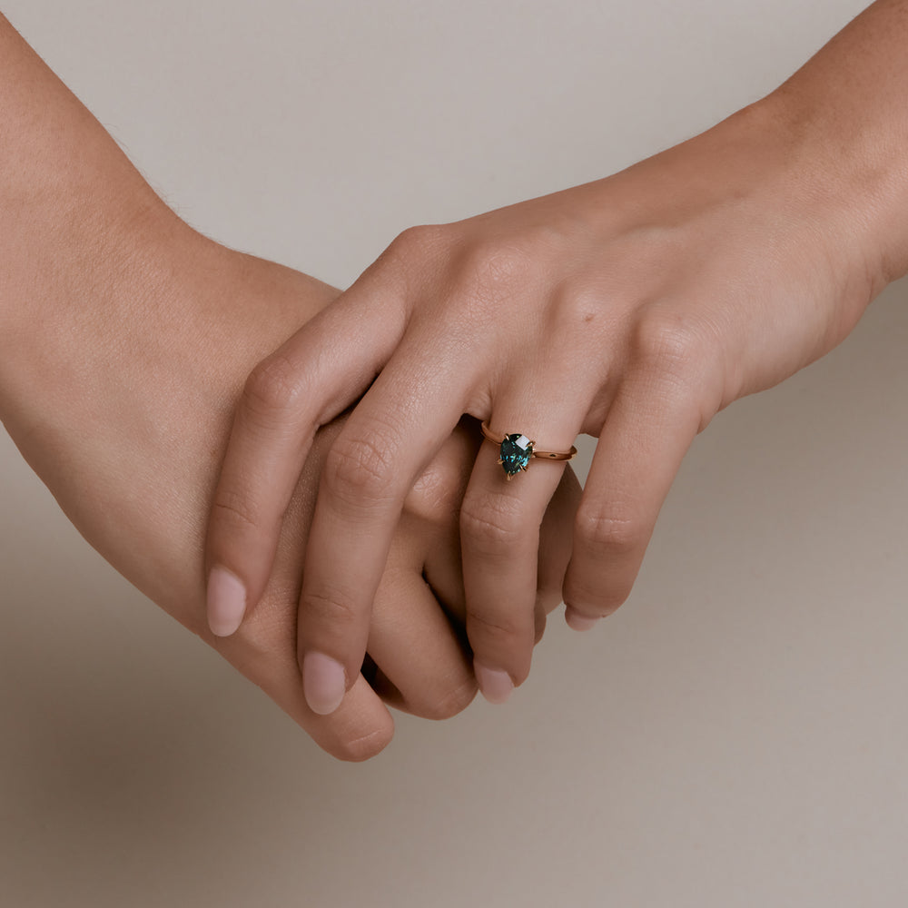 2-06ct-pear-sapphire-classic-solitaire-5-450-00-front-view-primary.jpg 2.06 Carat Pear Statement | Royal Blue Sapphire | 14K White Gold | Effortless Elegance - Image 1