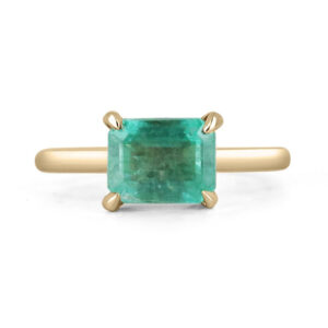 2.1 Carat Emerald Statement | SI | 14K White Gold | Everyday Royalty
