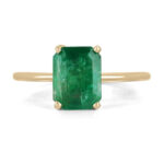 2.1 Carat Emerald Statement | 14K White Gold | A Classic Statement - Image 7