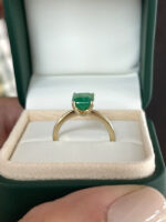 2.1 Carat Emerald Statement | 14K White Gold | A Classic Statement