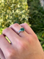 2.15 Carat Asscher Statement | 14K White Gold | Effortless Elegance - Image 2