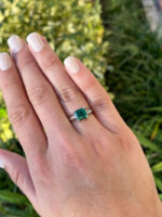 2.15 Carat Asscher Statement | 14K White Gold | Effortless Elegance - Image 3