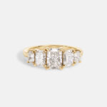 2.15 Carat Radiant Statement | Brilliant White | SI | 14K White Gold | Modern Nobility - Image 2