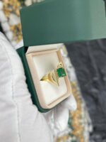 2.18 Carat Emerald Statement | 14K White Gold | Effortless Elegance - Image 3