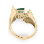 2.18 Carat Emerald Statement | 14K White Gold | Effortless Elegance - Image 7