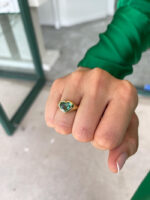 2.19 Carat Heart Shape Statement | 18K White Gold | Everyday Royalty - Image 3