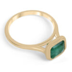 2.2 Carat Emerald Statement | 14K White Gold | A Classic Statement - Image 8