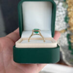 2.2 Carat Emerald Statement | 14K White Gold | A Classic Statement