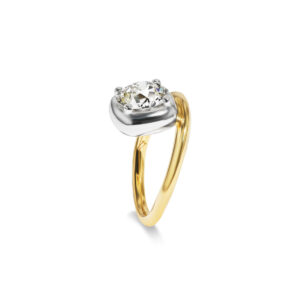 2.21 Carat Round Brilliant Statement | Brilliant White | 14K White Gold | Everyday Royalty