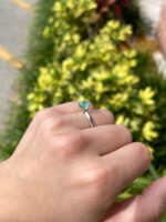 2.24 Carat Emerald Diamond Ring | 14K White Gold | Everyday Royalty - Image 6