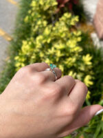 2.24 Carat Emerald Diamond Ring | 14K White Gold | Everyday Royalty - Image 8